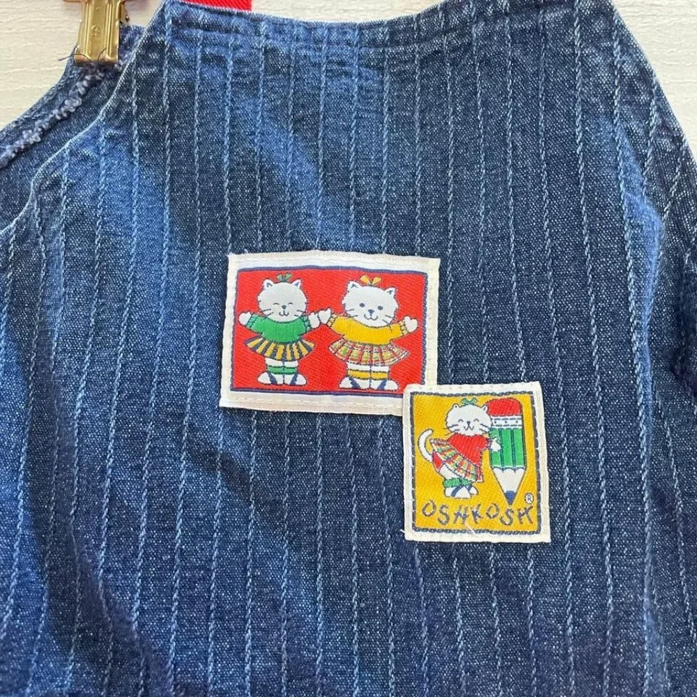 vintage‎ OshKosh B’Gosh denim jumper size 6
